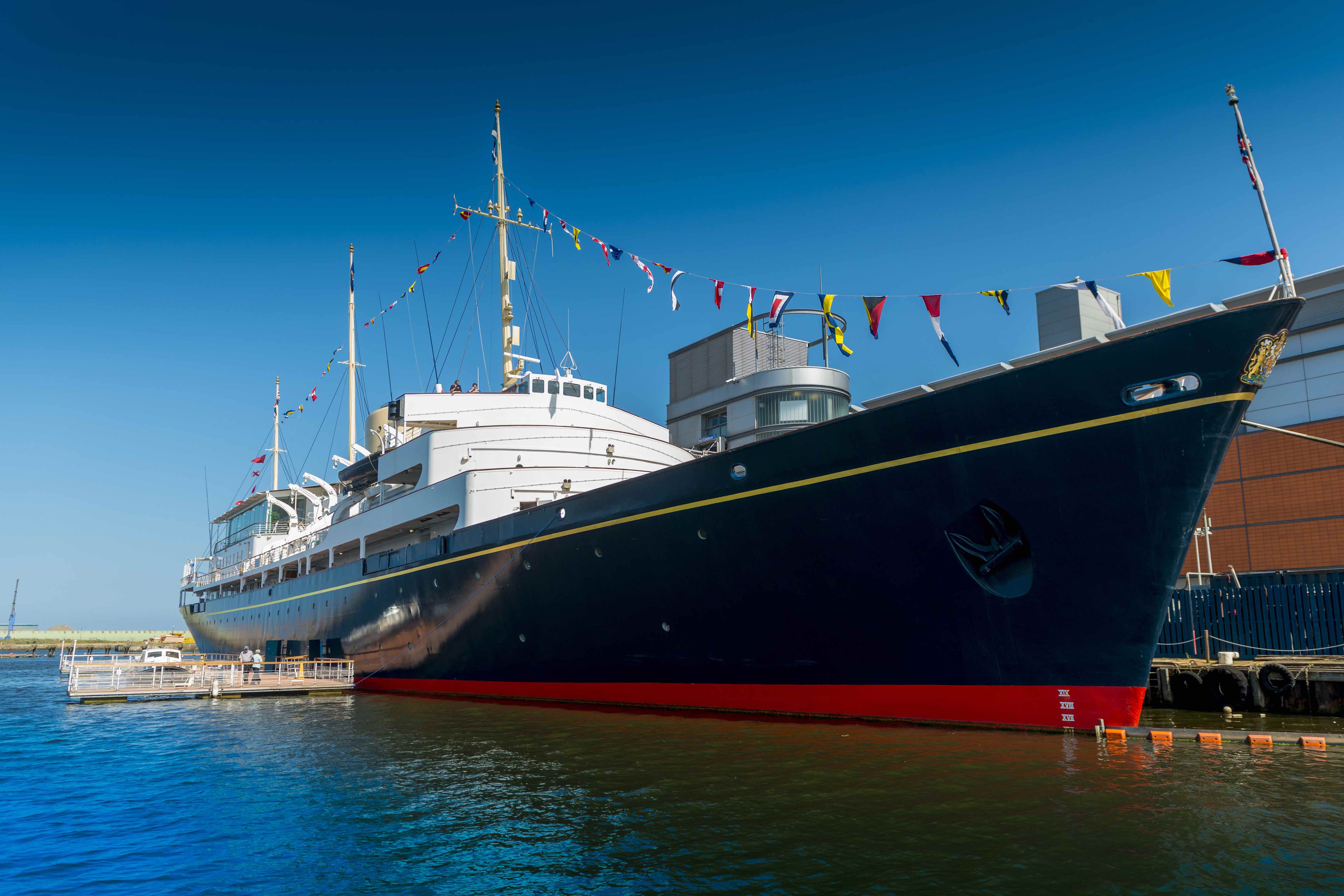 photos of royal yacht britannia